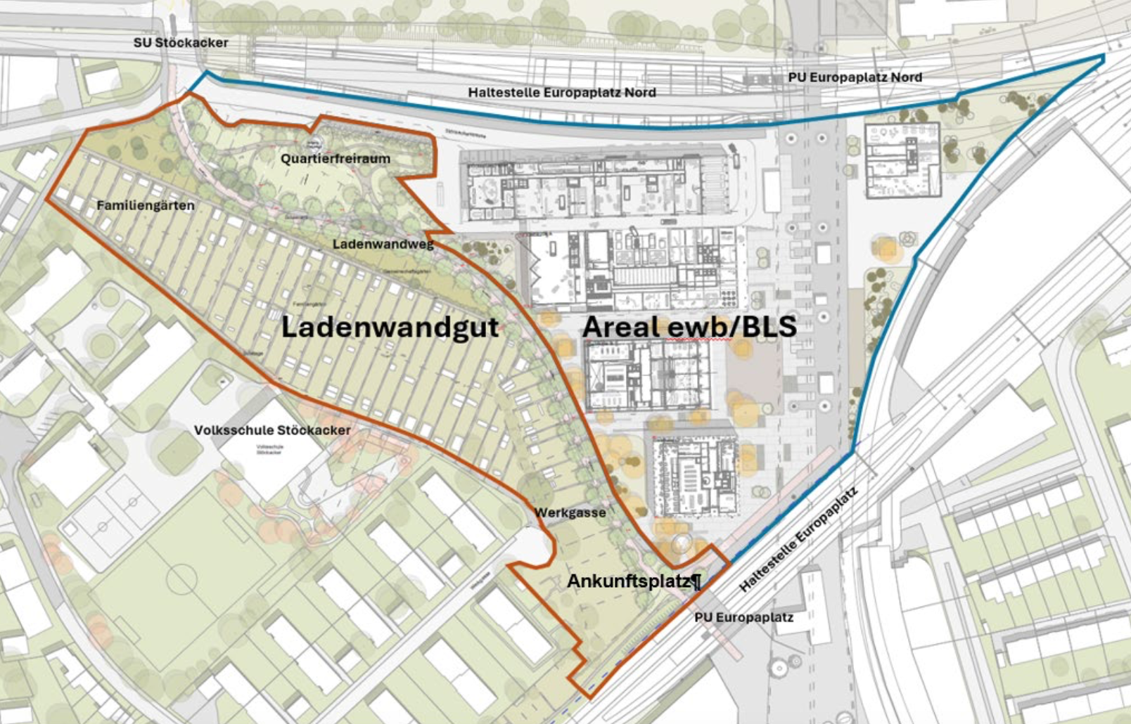 ESP Ausserholligen, Gesamtleiter, Ladenwandgut